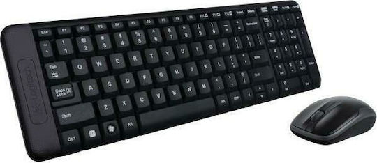 Logitech MK220 keyboard RF Wireless QWERTY International EER Black