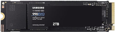 SSD Samsung 990 EVO M.2 2TB NVMe MZ-V9E2T0BW PCIe 4.0 x4 / PCIe 5.0 x2