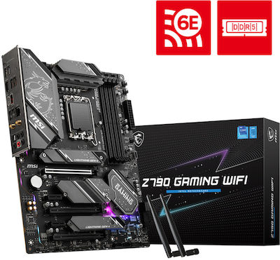 MSI Z790 GAMING PLUS WIFI motherboard Intel Z790 LGA 1700 ATX