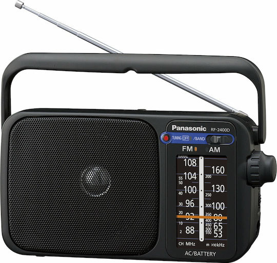 Panasonic RF-2400DEG-K tragbares Radio schwarz