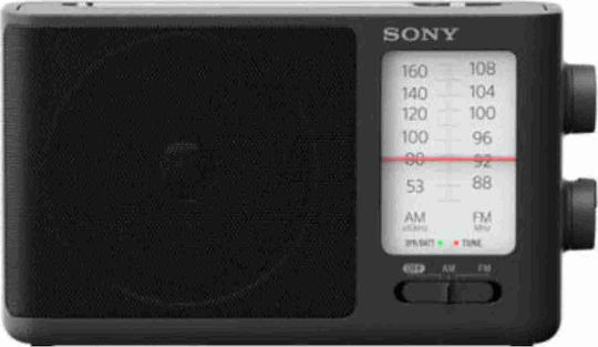 Sony ICF-506 MW/UKW Radio schwarz analoge Sendersuche