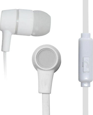 Vakoss SK-214W headphones/headset Wired In-ear Calls/Music White