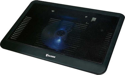 Vakoss LF-1854LK notebook cooling pad 43.2 cm (17") Black